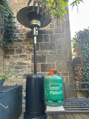 Patio heater and - , calor