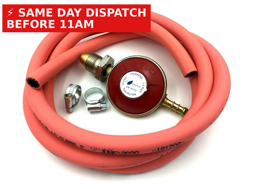 Propane regulator 37mbar - regulator, 2m